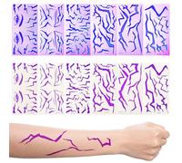 6 PCS K Pop Tattoos, High-Definition K-pop Tattoos, Long-Lasting Safe Temporary Tattoos for Concerts and Cosplay, Perfect for Arm, Hand, and Neck, Ideal for Fans and Collectors