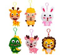 6 Pcs Kids Sewing Kit, Sewing Kit for Kids, Felt Sewing Kit, First Sewing Kit, Practical Sewing Kit for Boys for Families, Offices,Schools,Beginner,Sewing Enthusiasts Boy Girl Sewing