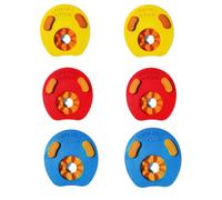 6 Pcs Kids Swim Arm Floaties- Detachable EVA Foam Armbands for Swimming Training,Buoyancy Aid for Children Ages 3-8,Adjustable Up To 16cm/6.3" Arm Circumference,Pool Float Rings for Safe Learning