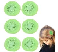 6 PCS Kiwi Hair Clips Cute Hairpin Realistic Kiwi Hair Clips,Girl Hair Barrettes Fruit Hair Clips Kids Toddler Girls Christmas Hair Accessories