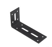 6 Pcs L Brackets,Thickened Corner Fixed Brackets 90 Degree Right Angle Corner Plate for Furniture Desk Table Shelf(60*120mm)