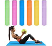 6 Pcs Large Yoga Mats Bulk, Multi-Purpose Extra Thick 6mm Foam Exercise Mat, Non Slip Sports Mat Gym Mats for Men Women Pilates, Stretching, Resistance Workout & Therapy - 180cm x 60cm