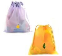 6 Pcs Laundry Bags Waterproof Drawstring Storage Bag Laundry Washing Bag Travel Storage Organizers for Travel Camping Home Accessories