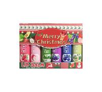 6 pcs Lip Balm Set, Fruit Lip Balm for Dry Chapped Lips, Fade Lip Lines, Moisturiser for Lips, for Daily Use, Women Men (Multicolor)