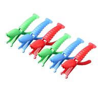 6 Pcs Lobster Peeler Tool, 5.5 x 3.3 in Kitchen Seafood Shrimp Sheller, Fast Crawfish Opener, Easy Operation Protects Nails, Reusable PP for Home, Restaurant Use