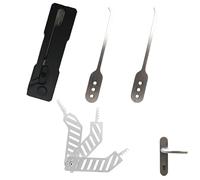 6 PCS Lockpicking Sets, Professional Lock Picking Kit Lock Picks Locksmith Tools, Portable Practice for Enthusiasts Professional Locksmith Lockpicking Tools Set