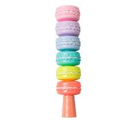 6 Pcs Macaron Highlighter Paint Pen 3mm Broad Tip Detachable Length Adjustable Quick Drying No Fade for Kids