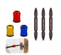 6 Pcs Magnetic Drill Bit Holder Set with Magnetic Screwdriver Bits