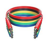 6 PCS Magnetic Test Leads Set, Low Voltage Magnetic HVAC Jumper Flexible Test Wires 30V AC 5A for Multimeter and Voltage Tester