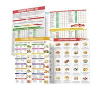6 Pcs Meal Planner,Diabetes Food List Diabetic Chart Diet Charts Healthy Guide Wall Comprehensive Low Type Foods Guides Health Grocery Sugar Planners High-Fiber Nutrition Poster,for Handmade Planer