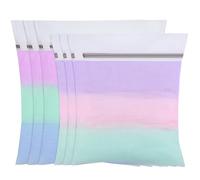 6 PCS Mesh Laundry Bags with Zips, 50x40cm/40x30cm Fine Laundry Bags for Washing Machine Reusable Washing Bags for Laundry Delicates Wash Bags for Clothes, Socks, Underwear, Bra (M+S, White)