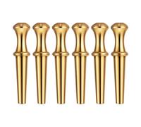 6 PCS Metal Cribbage Board Pegs Fit 1/8 Holes with a Tapered Design Unique Cribbage Traditional Pegs for Family and Friend Traditional Board Game