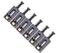 6 PCS Metal Modern Roller Saddle Electric Guitar Remolo Bridge Saddle Bridge Roller Replacement Tremolo Maintenance Tools