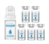 6 Pcs Micro Infusion System for Lips Micro Infusion Facial System Micro Infusion Micro-Infusion Facial System With Serum Brightening Facial Serum for All Skin Types(Serum with Roller)