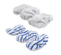 6 Pcs Microfibre Cloth Pads Replacement,Compatible for Rowenta, ZR005801 RY7/RY8 Series Not Suitable for RX6 Series