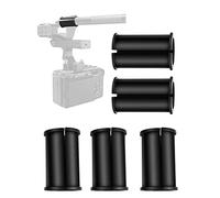 6 Pcs Microphone Shock Mount Rubber Spacer Tube Microphone Sleeve Washer | Rubber Spacer Tube Sleeve Washers, Fits Sony Camcorder FX3/FS7/FX6/FX8/FX9/NX80/FS5, Rode NTG, Sennheiser MKH Shotgun Mic