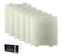 6 PCS Microwave waveguide Cover,Microwave Oven Mica Plate Sheet,Universal Mica Foil,Oven Repairing Part for All or Hair Dryers,Toasters Home Accessories,Trim to Size(108 * 99mm)