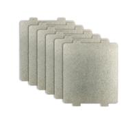 6 Pcs Microwave Waveguide Cover,Universal Mica Sheet Wave Guide Plate,Oven Repairing Parts Inside Replacement Kit,for All or Other Home Accessories Oven Guards Component Trim to Size(108 * 99mm)