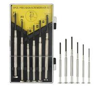 6 Pcs Mini Screwdriver Set,Precision Repair Tool Kit with 6 Different Size Screwdrivers,Professional Small Screwdriver Set,Glasses Screwdrivers,for Eyeglass Repair,Watches, Jewelry