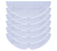 6 Pcs Mop Cloth Pad for Roborock S7 / S7+ / S7 MaxV / S7 MaxV Plus / S7 MaxV Ultra / S7 Pro Ultra / S8 / S8+ Robot Vacuum Microfiber VibraRise Mopping Pad Replacement Accessory (Blue Gray).