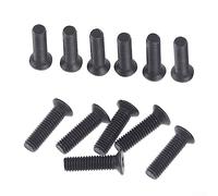 6 Pcs Mounting Screw M5/M6 22mm Left Thread for UNF Chuck Shank Adapter