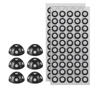 6 Pcs Multi-Angle Marker Set 6 Sided 100 Point 3D Scanner 6mm Dot Scanning Scanner Turntable for 3D Scanning for Accurate Tracking