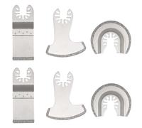 6 Pcs Multi Tool Grout Remover Blade, Multi Tool Masonry Blade, Multi Tool Tile Cutting Blade, Oscillating Tool Accessories, Masonry Multi Tool Blade, Compatible with Various Brands