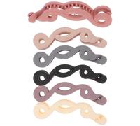 6 Pcs Music Note Banana Hair Clip for Women, Cute PC Grip | Thin and Short Hair Use, Party or Music Events, Delicate Look, Gift-ready Choice