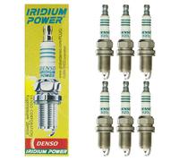 6 PCS NEW -- DENSO # 5358 IRIDIUM Power Spark Plugs -- IK20L