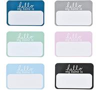 6 Pcs Newborn Baby Name Stickers, Newborn Hello My Name is Stickers Infant Toddler Announcement Name Tag Labels Practical Treatment