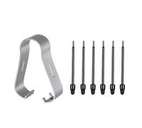 6 Pcs Original Replacement Soft Tips Nibs for Samsung S Pen Pro and S Pen Fold Edition for Samsung Galaxy Z Fold 7/6/5/4/3, Black