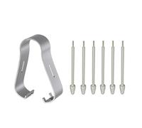 6 Pcs Original Replacement Soft Tips Nibs for Samsung S Pen Pro and S Pen Fold Edition for Samsung Galaxy Z Fold 7/6/5/4/3, Gray