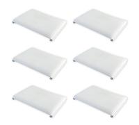 6 Pcs Paint Edger Replacement Pads，Painting Walls Nylon Paint Edger Pad，Paint Pad for Paint Edger Tool，Suitable for Home Painting and DIY（12 x 9cm）