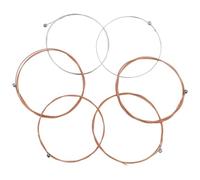 6 Pcs Phosphor Bronze Acoustic Guitar Strings Replacement