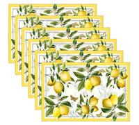 6 PCS Placemats Anti Scalding Place Mats for Table Anti Slip And Wear