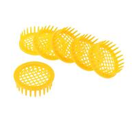 6 Pcs Plastic Round Needle Queen Bee Cage Beekeeping Rearing Tool Supplies