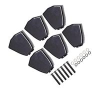 6 Pcs Plastics Tuning Peg Buttons Guitar Tuning Peg Acoustic Guitar Tuning Peg Knob Handle Parts Guitar Instrument Accessories (Color : 02)