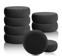 6 Pcs Pottery Sponges, Round Painting Sponge 3inch Black Artist Sponges Craft Clay Sponge Watercolor Sponges for Face Painting Pottery Ceramics Art Crafts