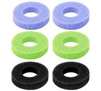 6 PCS Precision Rings, Aim Assist Rings Control Accessories, Comfortable Aim Assist Motion Control for PS4, PS5, Xbox One, Xbox Series X, Switch Pro, Scuf Controller