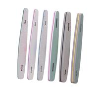 6 Pcs Professional Nails File Set Double Sided Nails Buffer Block Buffer Gels Nails Files For Natural Nails & Gel Nails