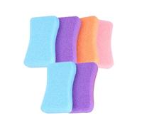 6 Pcs Pummice Stone Foot Scrubber Pu Pedicure Tool