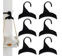 6 Pcs Purse Handbag Hanger Hooks Closet, Unique Twist Design Bag Hanger Purse Hooks, Handbag Storage Hooks, Bag Rack Organizer for Hanging Tote Bag Purses Backpack Satchels Scarves Hat Belt Tie