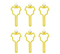 6 Pcs Quick Install Waste Holder Clip Outdoor Travel Reusable Setup Dog Leash Attachment