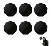 6 Pcs Replacement Adhesive Metal Discs, Dash Cam Adhesive Compatible with Garmin Low-Profile Magnetic Mount Dashboard Adhesive Discs Compatible with Dash Cam45/46/47/55/56/57/65W/66W/67W/Speak Plus