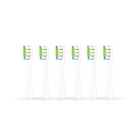 6 Pcs Replacement Brush Heads,Compatible for Oclean Flow/X PRO Elite/X /F1/Z1/One/ Air2 Sonic Electric Toothbrush Nozzles