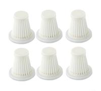 6 Pcs Replacement HEPA Filters, Experience Maintenance with Replacement Filters for PeroBuno for Saker Car Handheld Vacuum Cleaner
