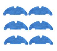 6 Pcs Replacement Mop Pads for Lefant M330 Pro Robot Vacuum Cleaner, Washable Microfiber Vacuum Mop Cloth Kit for Floor Cleaning