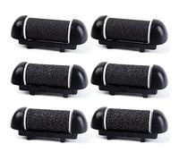 6 PCS Replacement Roller Head for Electric Callus Remover - Feet Pedicure Kit Refill Rollers - Extra Coarse, Regular Coarse, Fine