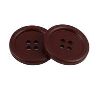 6 Pcs Resin Four-Hole Matte Buttons for Suit Shirts DIY Accessories 11-25mm, Color 1, 17.5mm