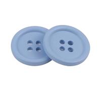6 Pcs Resin Four-Hole Matte Buttons for Suit Shirts DIY Accessories 11-25mm, Color 4, 20mm